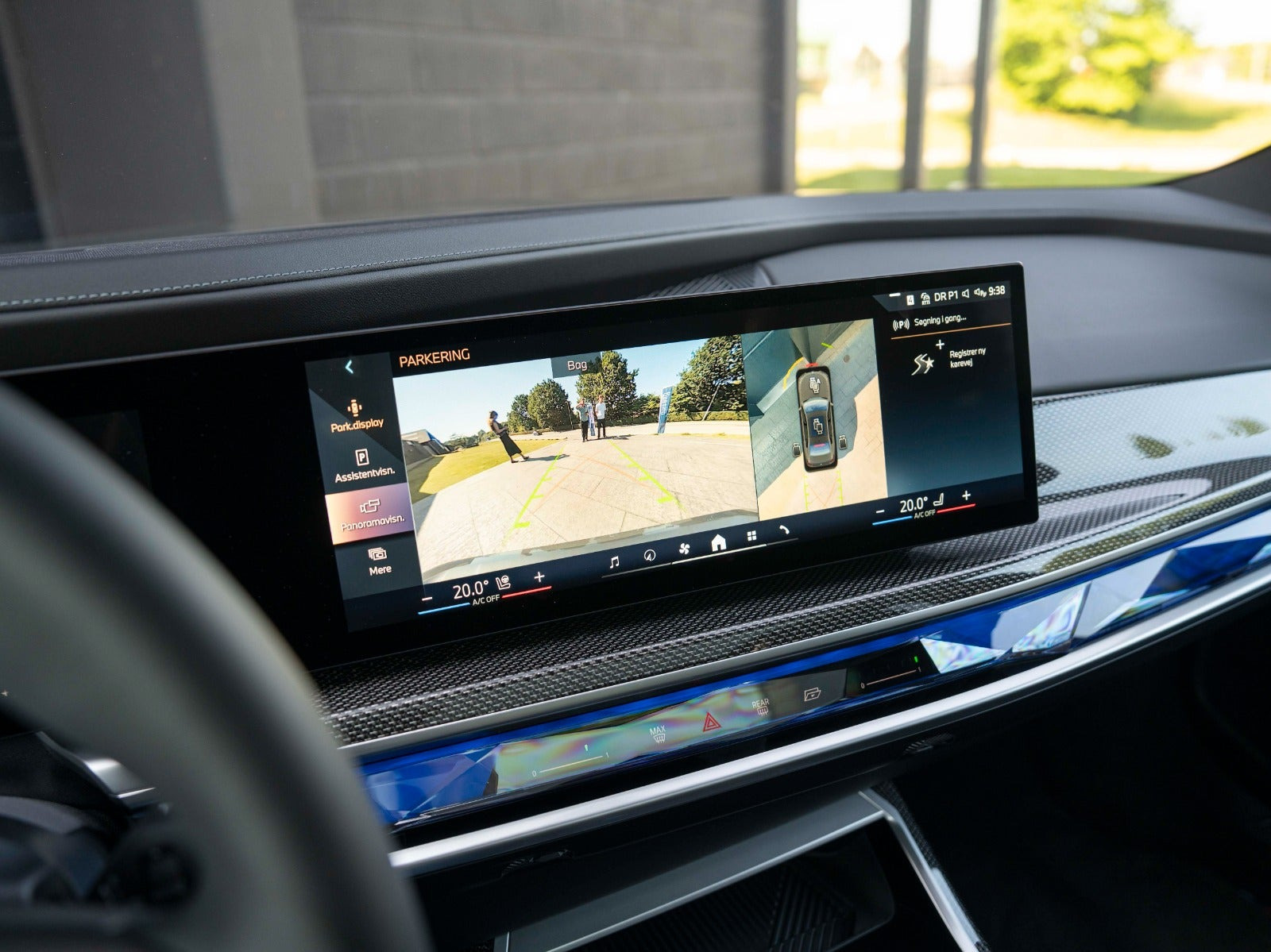 Grå BMW i7 fra 2023