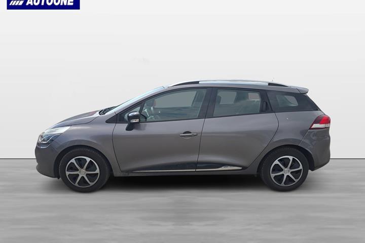 Grå Renault Clio IV fra 2013
