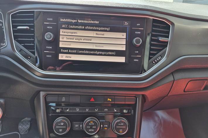 Sort VW T-Roc fra 2018