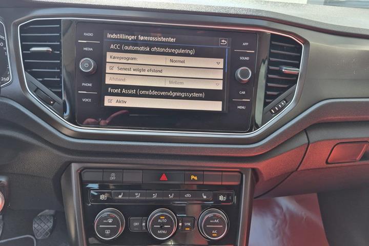Sort VW T-Roc fra 2018
