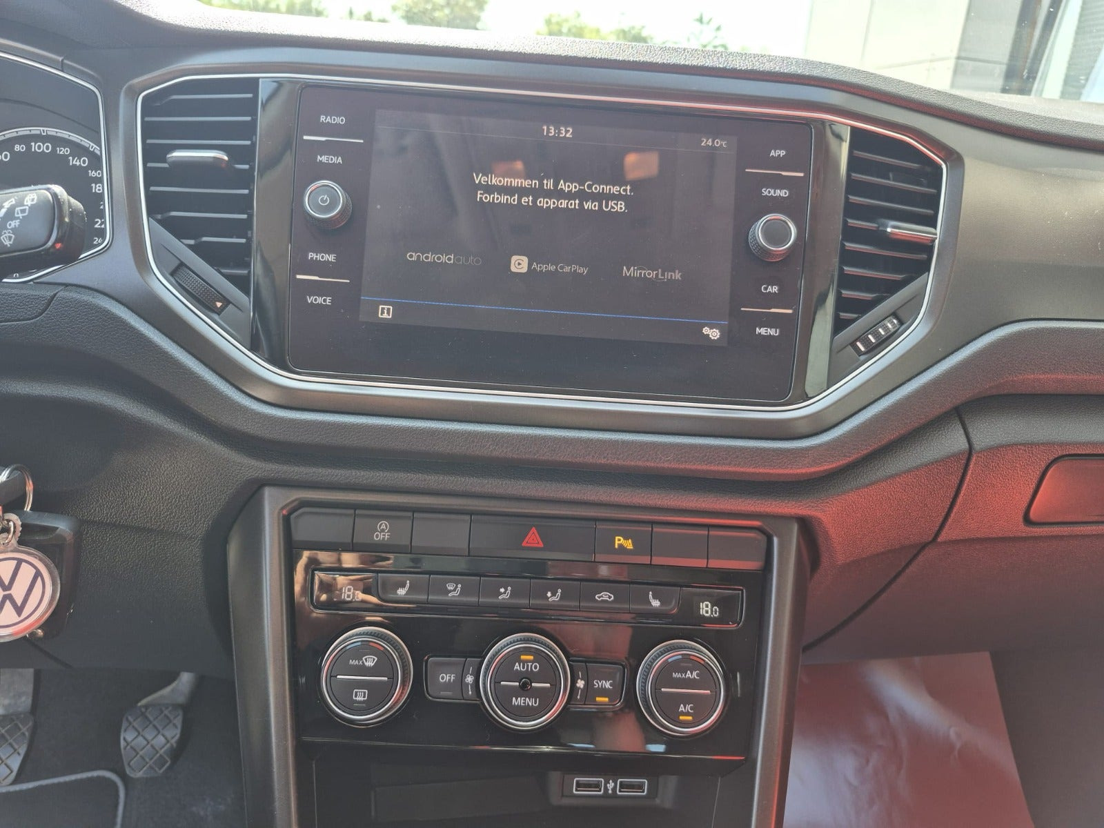 Sort VW T-Roc fra 2018