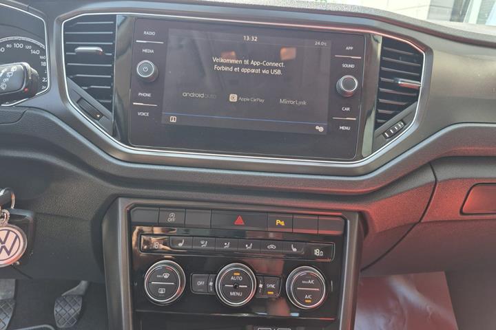 Sort VW T-Roc fra 2018