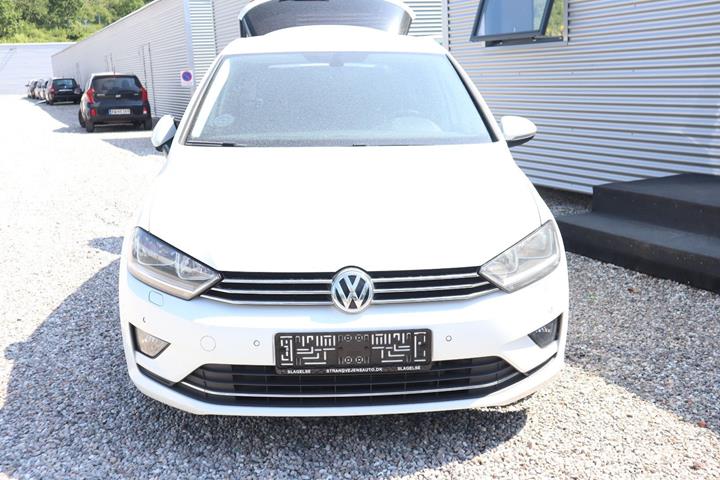 Hvid VW Golf Sportsvan fra 2017