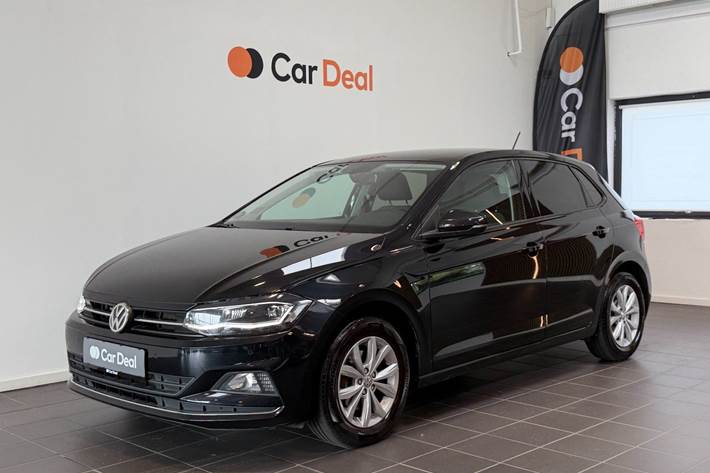 Sort VW Polo fra 2020
