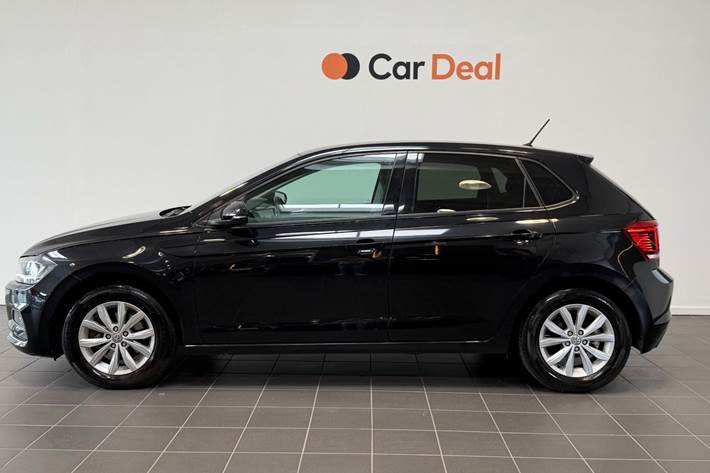 Sort VW Polo fra 2020
