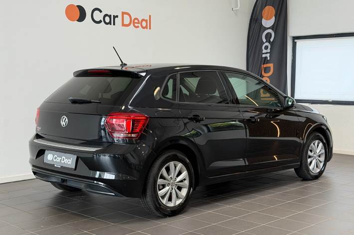 Sort VW Polo fra 2020