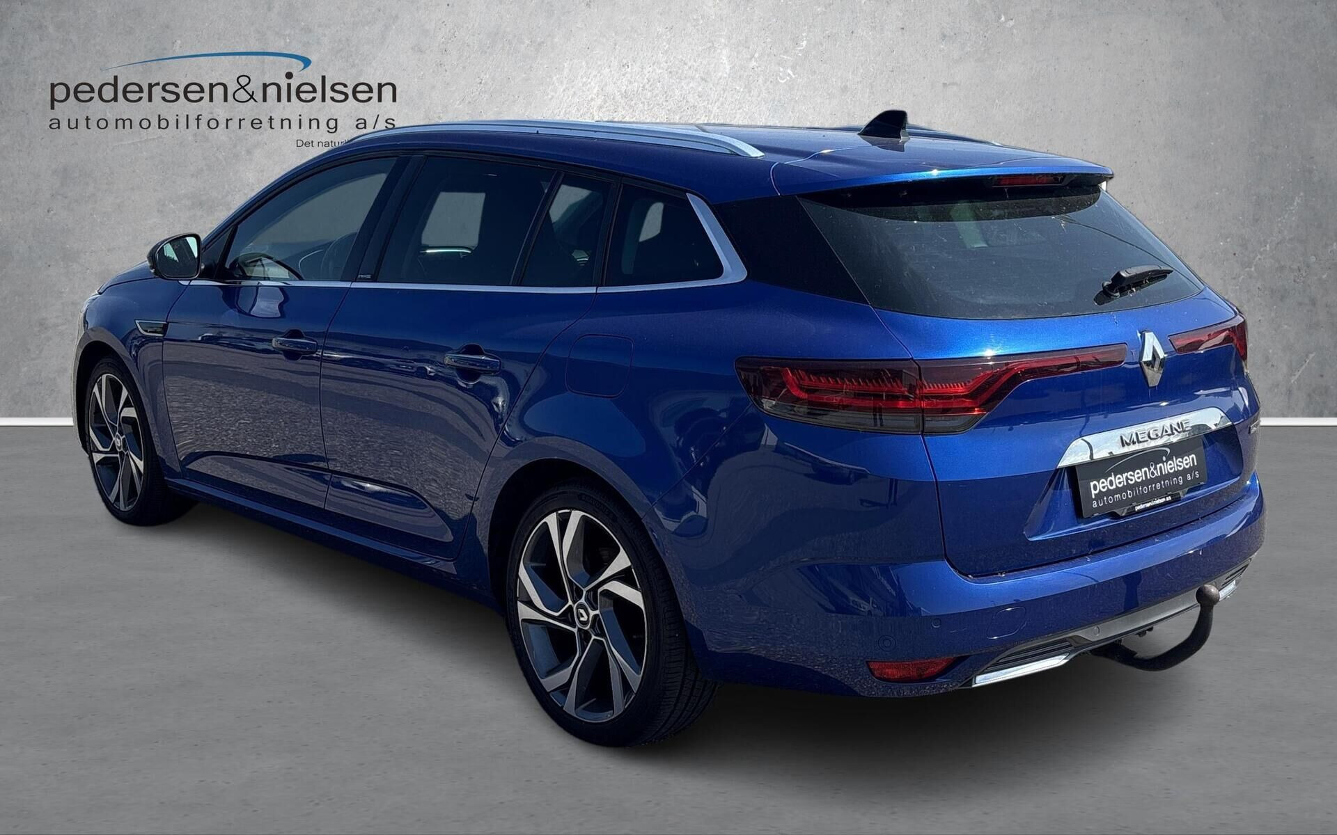 Blå Renault Mégane fra 2021