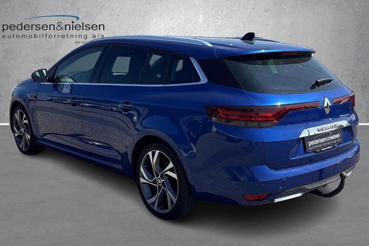 Blå Renault Mégane fra 2021