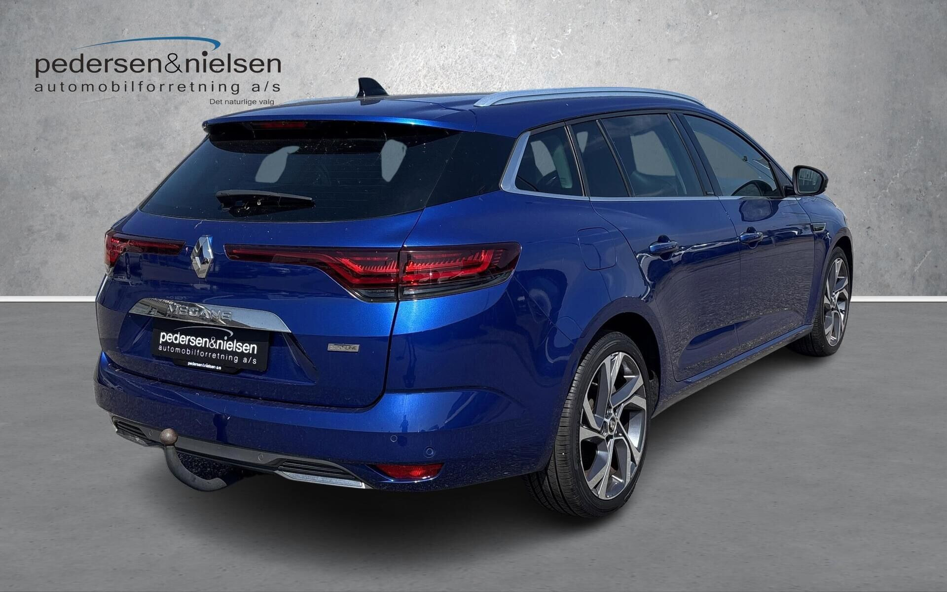 Blå Renault Mégane fra 2021