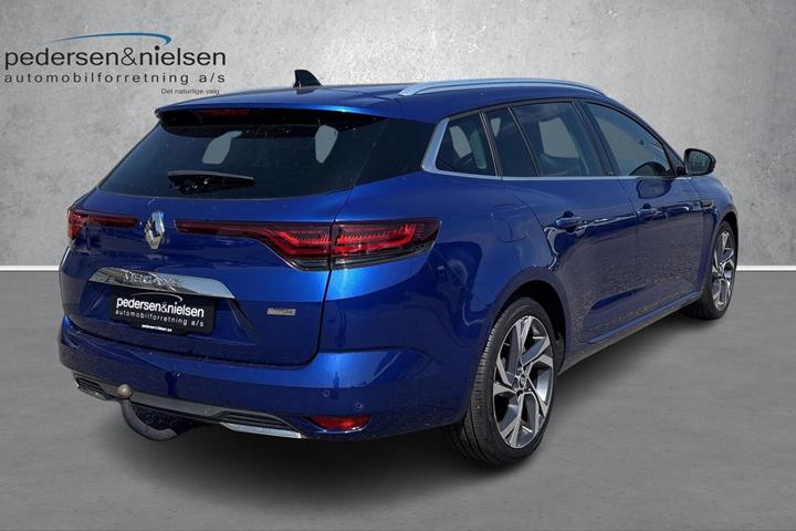 Blå Renault Mégane fra 2021