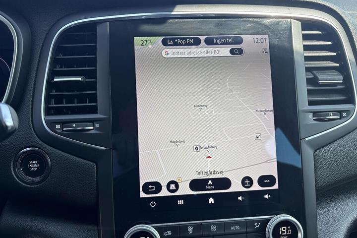 Blå Renault Mégane fra 2021