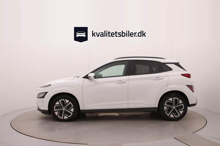 Hvid Hyundai Kona fra 2023