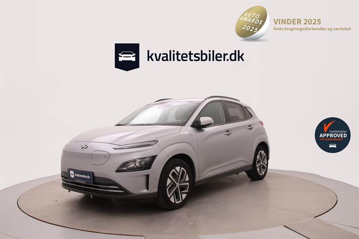 Sølv Hyundai Kona fra 2023