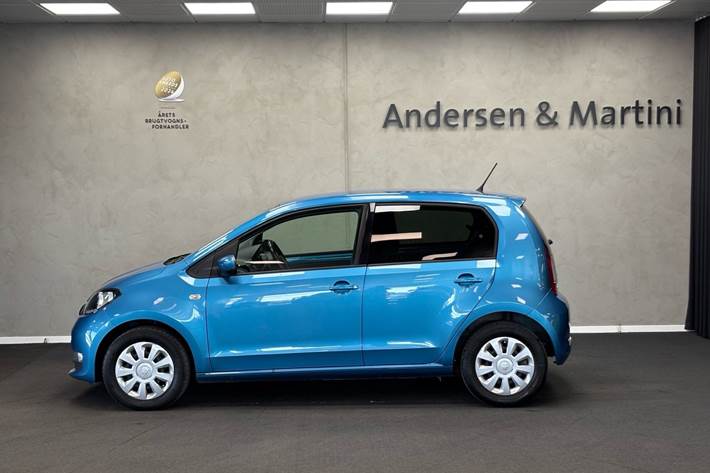 Blå Skoda Citigo fra 2019