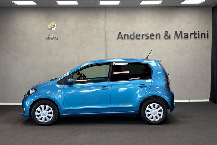 Blå Skoda Citigo fra 2019