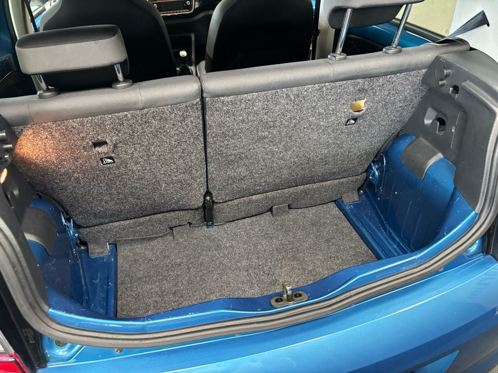 Blå Skoda Citigo fra 2019