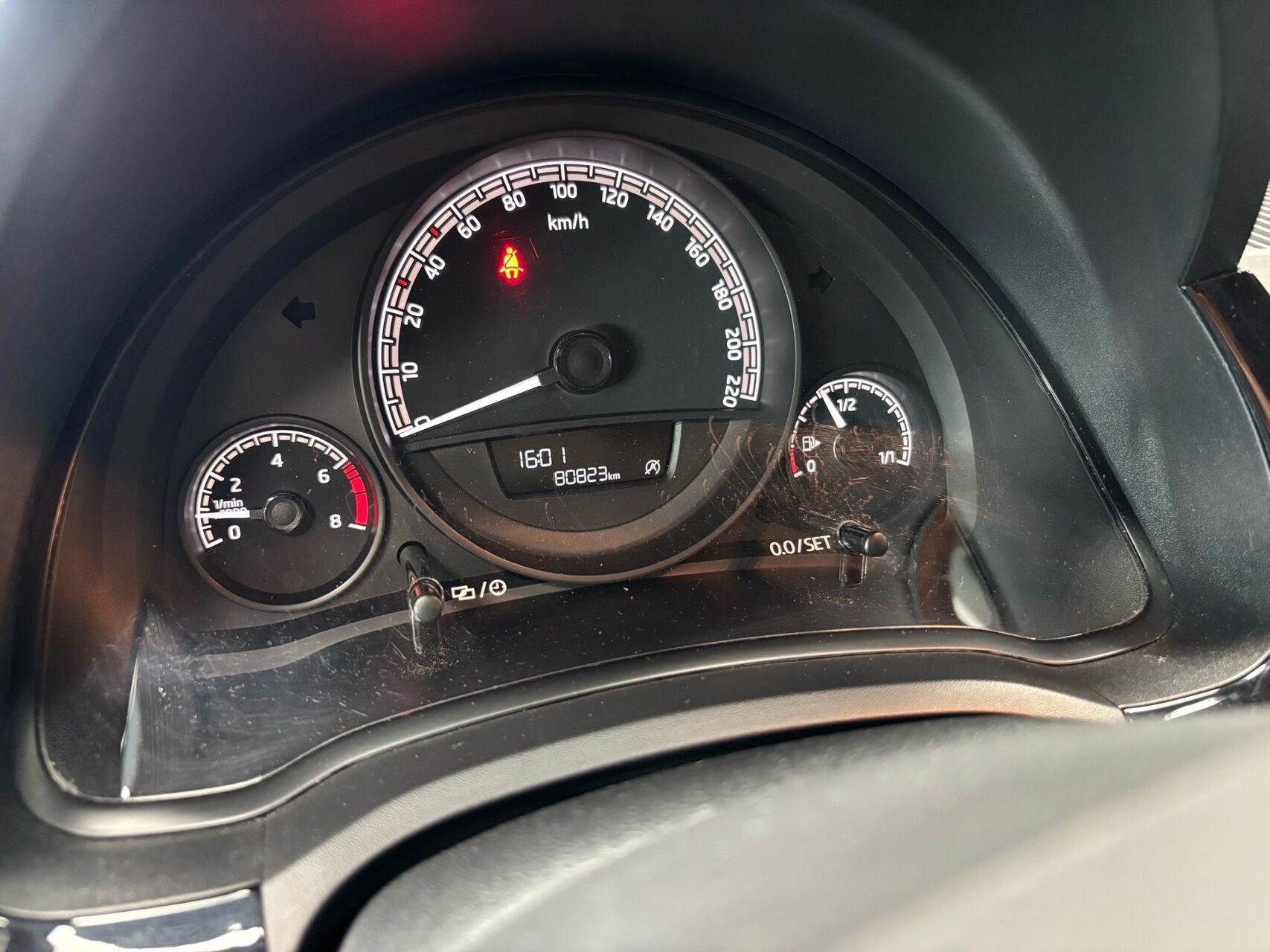 Blå Skoda Citigo fra 2019