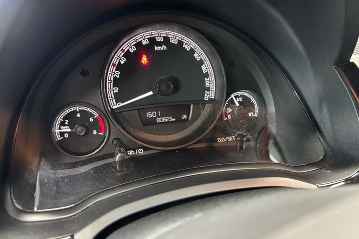 Blå Skoda Citigo fra 2019