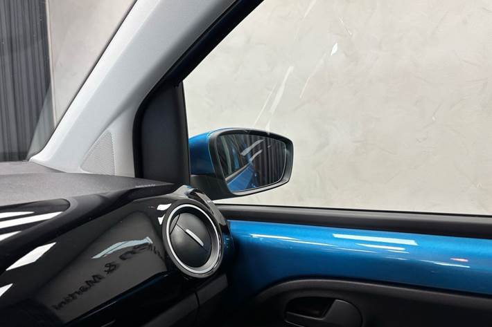 Blå Skoda Citigo fra 2019