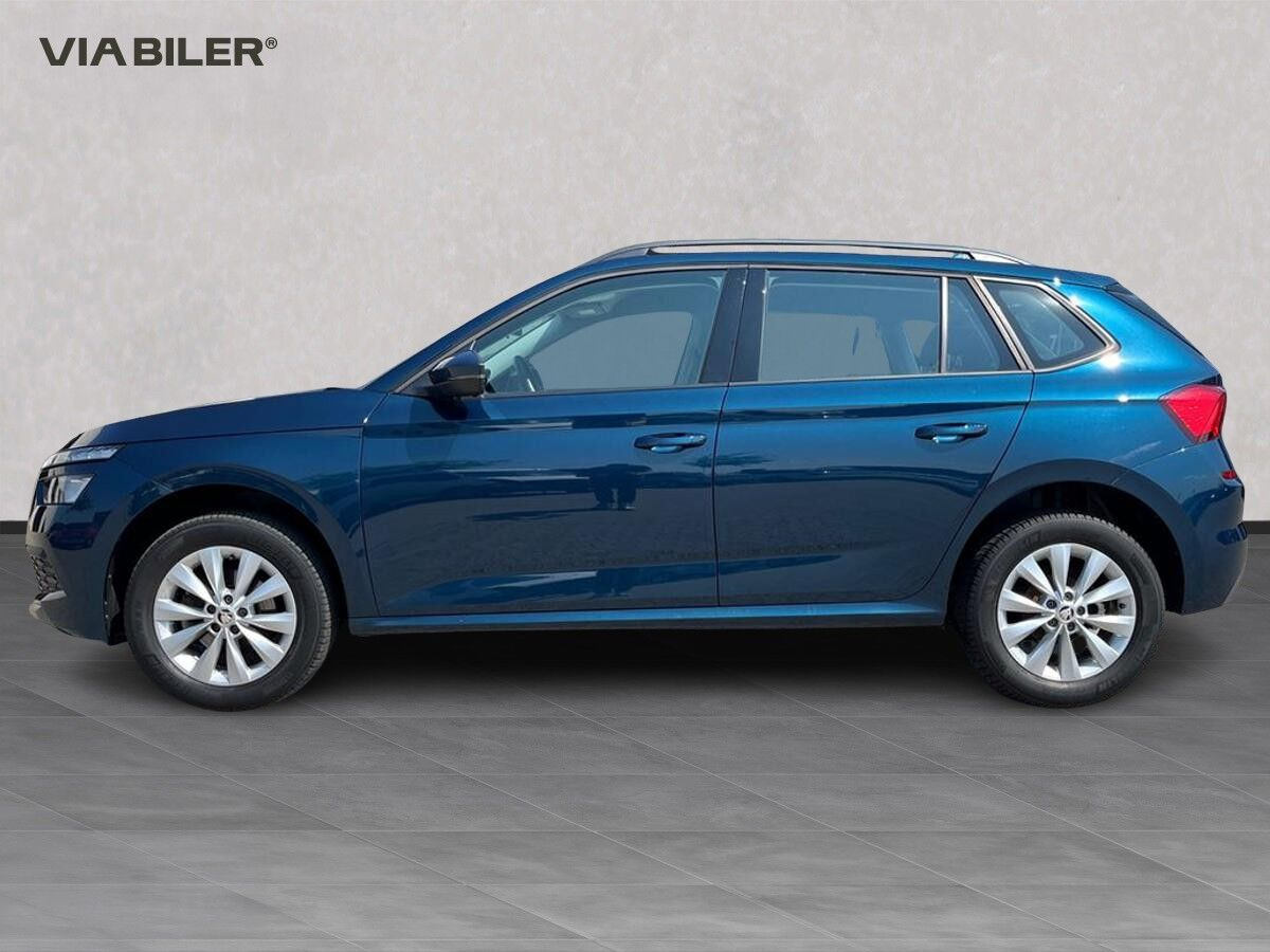 Blå Skoda Kamiq fra 2021