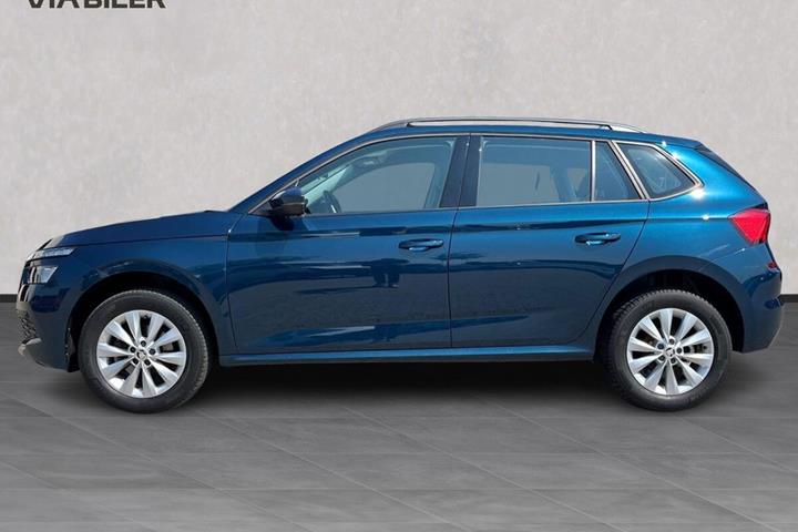 Blå Skoda Kamiq fra 2021