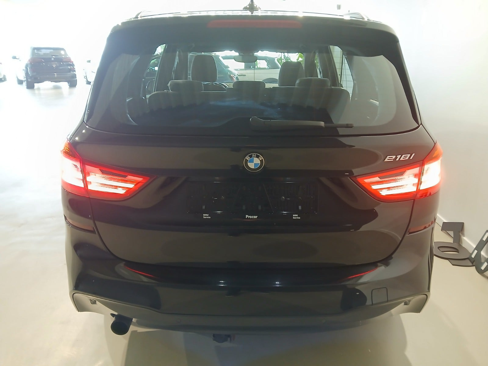 Sort BMW 218i fra 2017