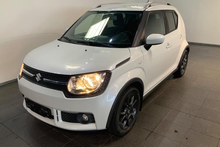 Hvid Suzuki Ignis fra 2017 set udefra