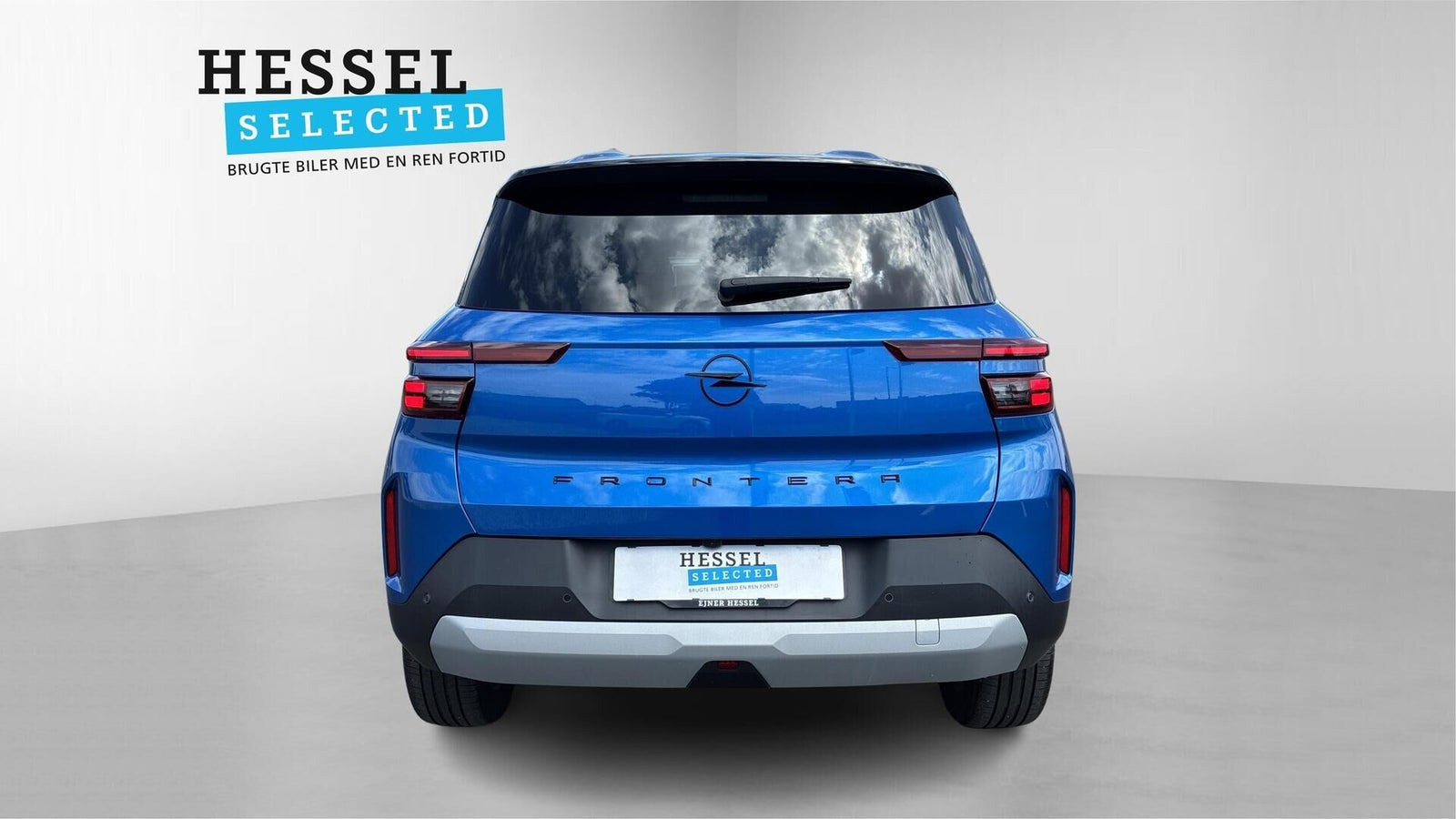 Blå Opel Frontera fra 2025