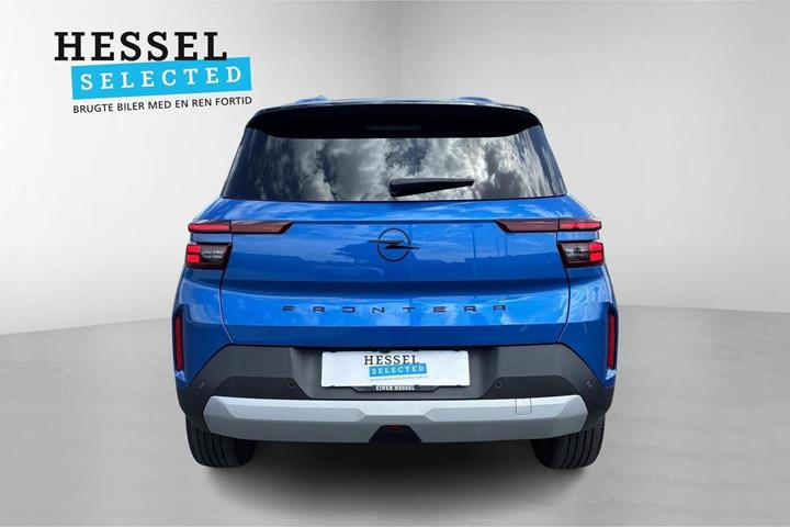 Blå Opel Frontera fra 2025