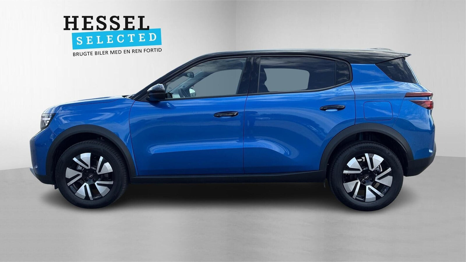 Blå Opel Frontera fra 2025