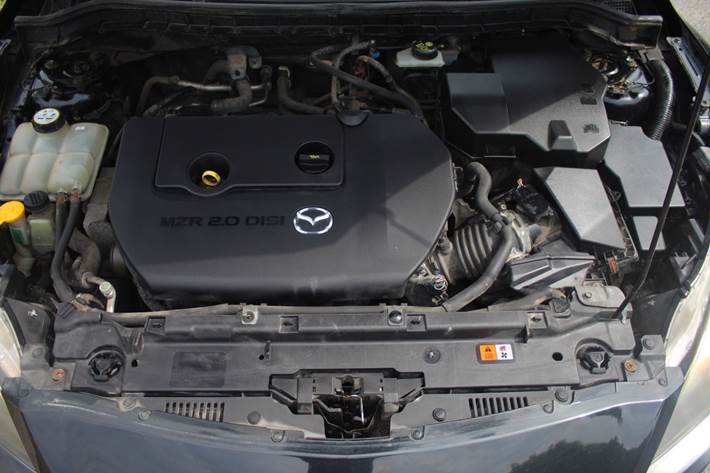 Sort Mazda 3 fra 2010