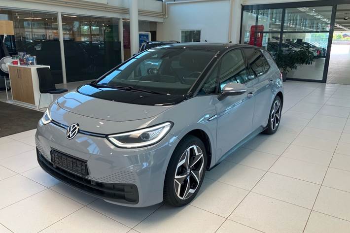 Grå VW ID.3 fra 2023