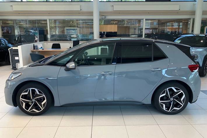 Grå VW ID.3 fra 2023