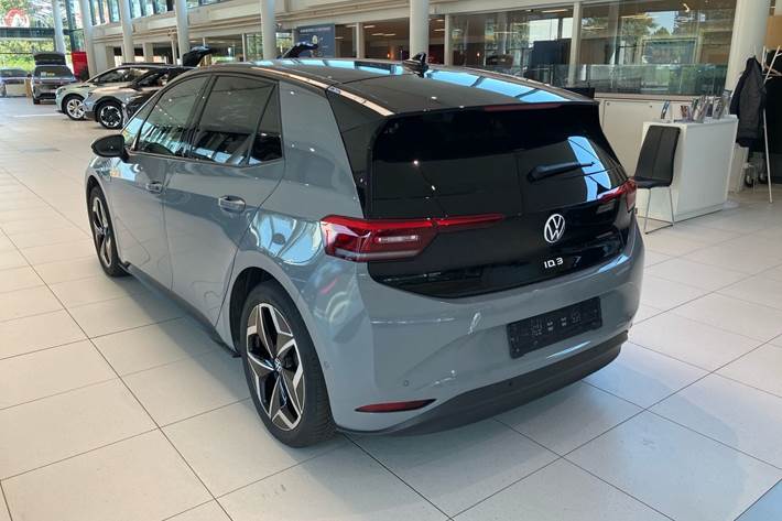 Grå VW ID.3 fra 2023