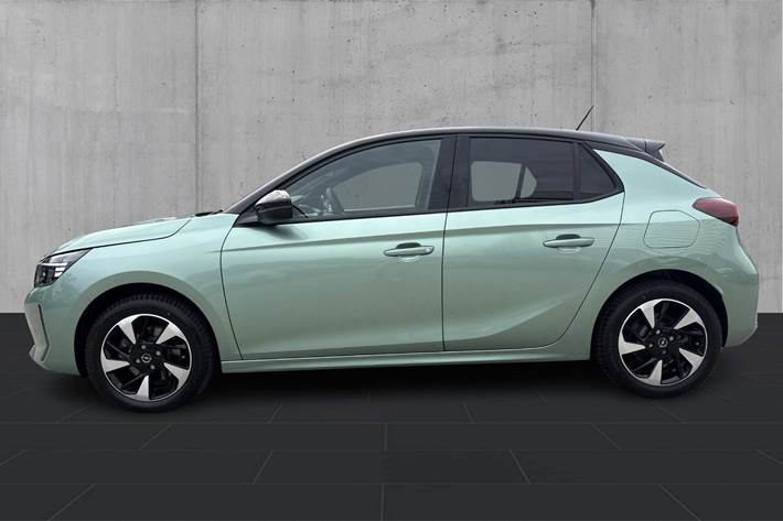 Grøn Opel Corsa-e fra 2025