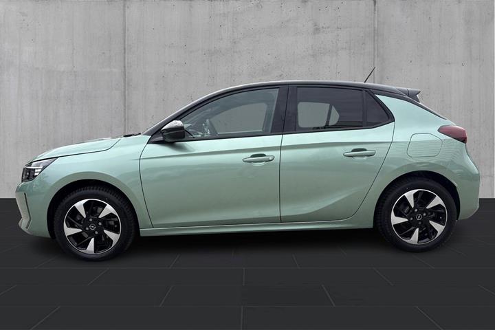 Grøn Opel Corsa-e fra 2025