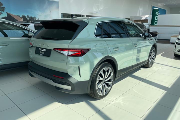 Grøn Skoda Elroq fra 2026