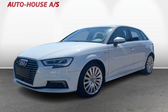 Hvid Audi A3 fra 2017