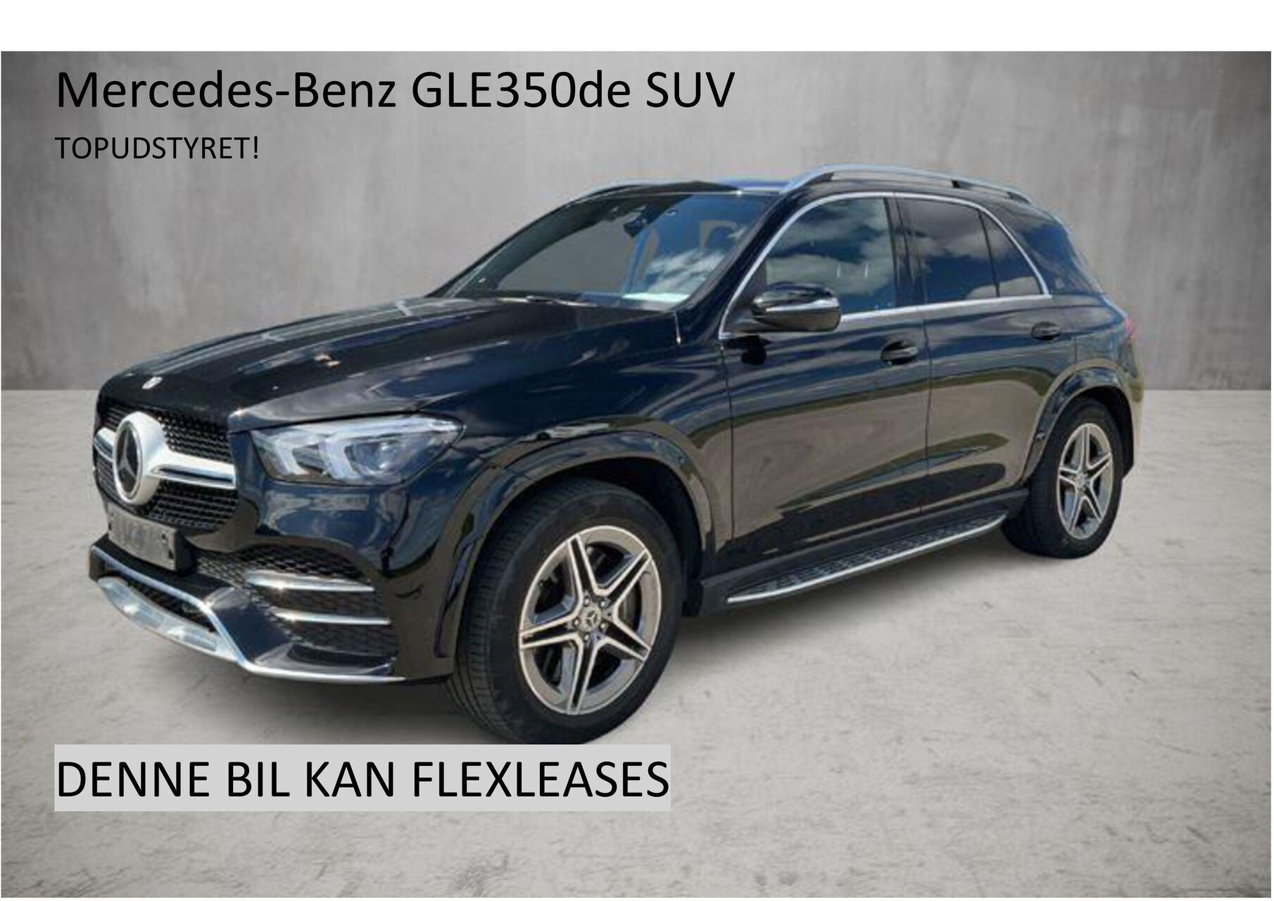 Mercedes GLE350 de 2,0 Plugin-hybrid AMG Premium 4Matic 9G-Tronic 320HK 5d 9g Aut.