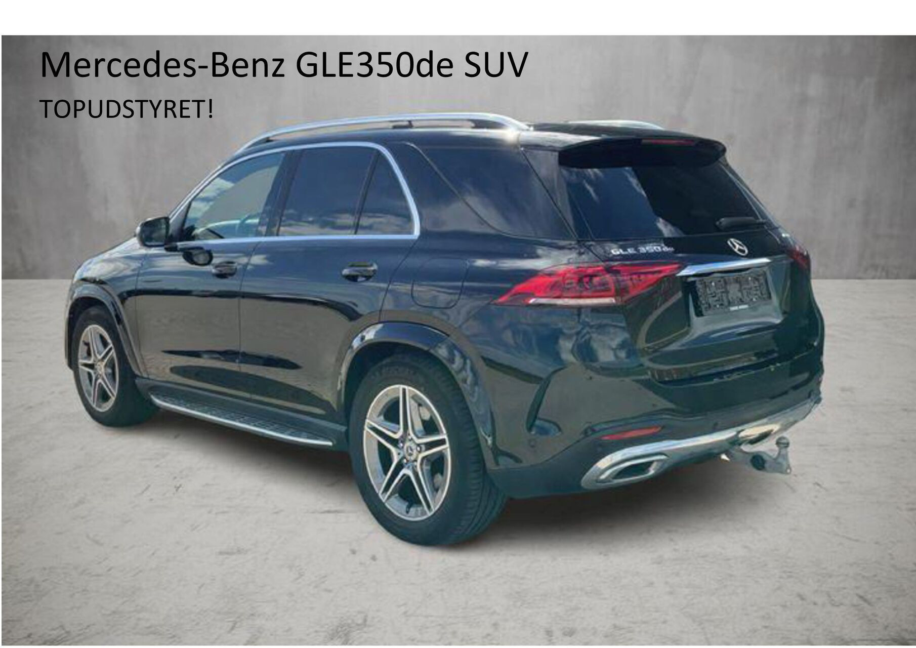 Sort Mercedes GLE350 de fra 2022