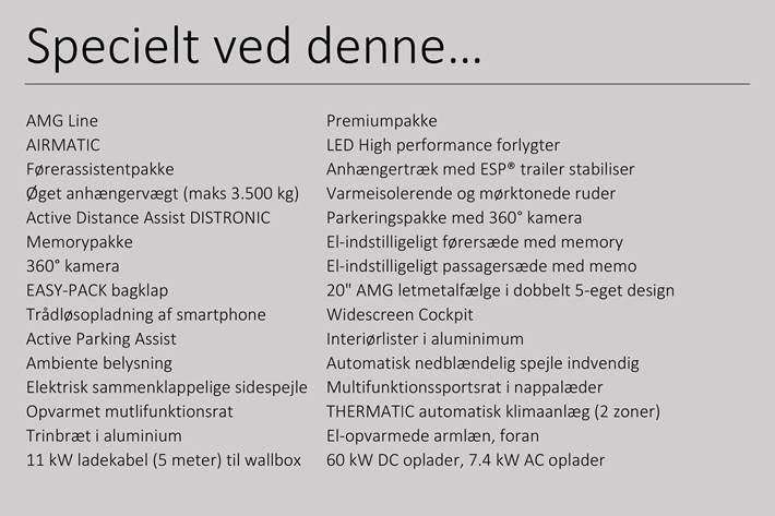 Sort Mercedes GLE350 de fra 2022