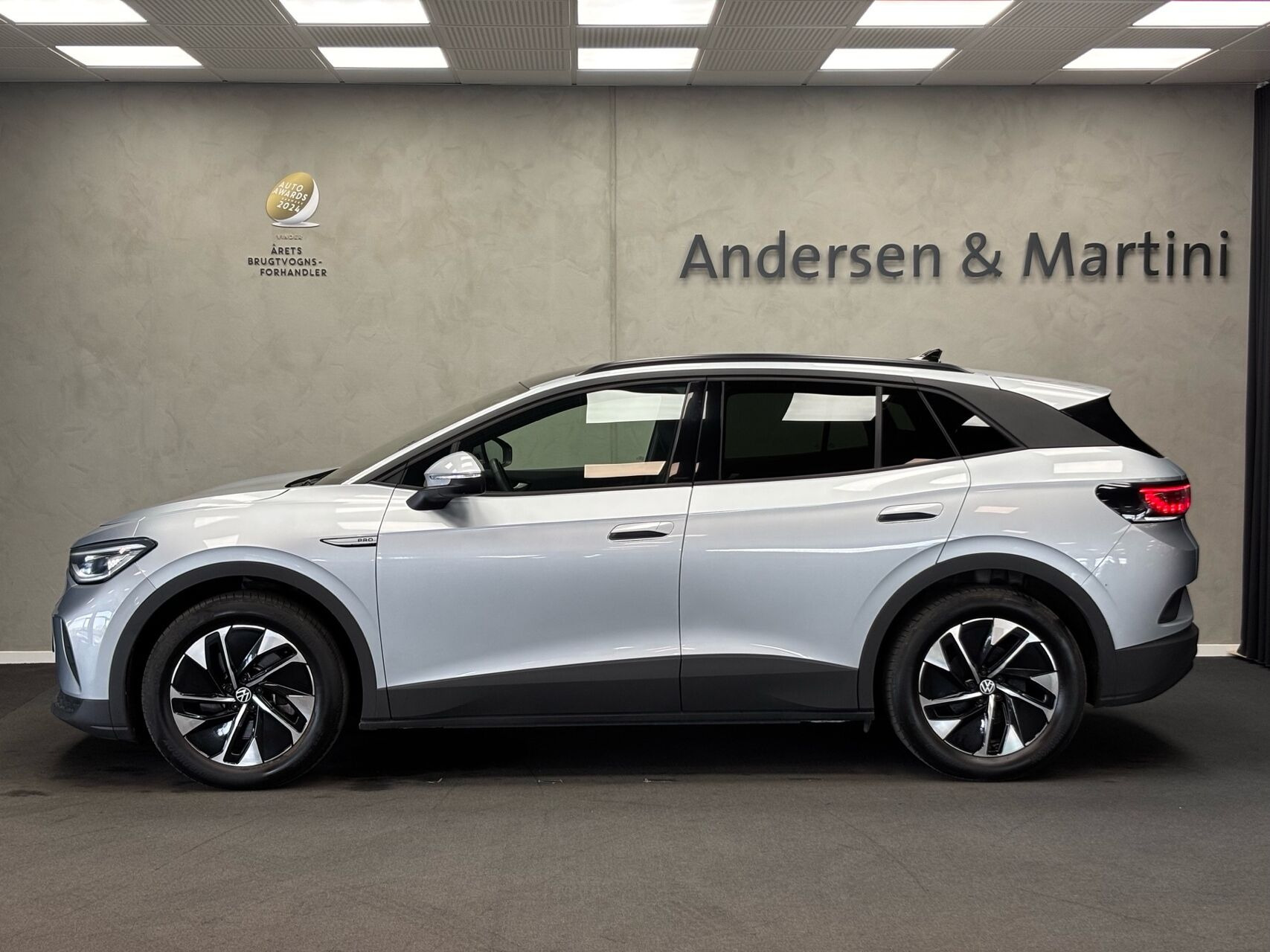 Sølv VW ID.4 fra 2021