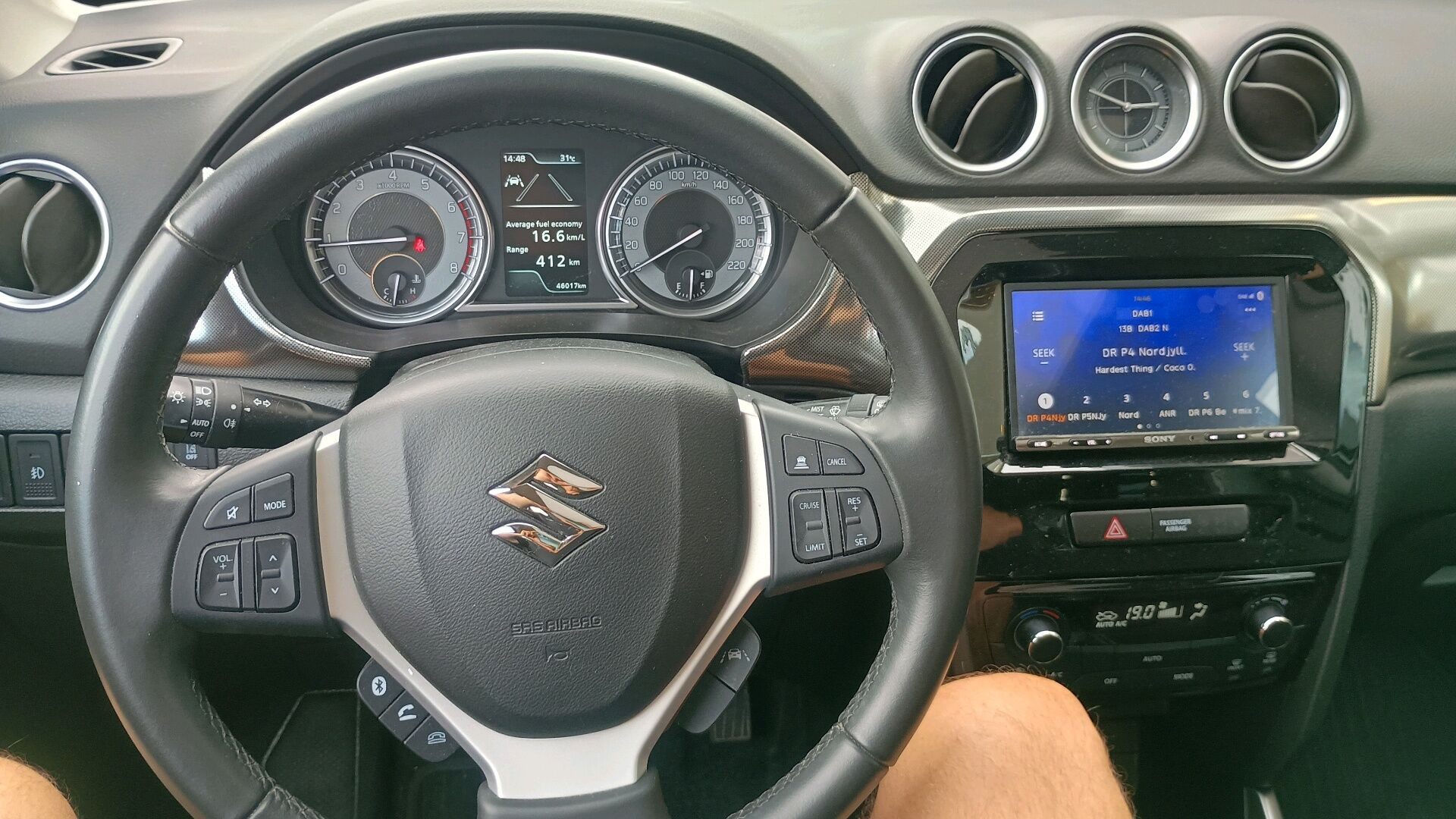 Sort Suzuki Vitara fra 2021