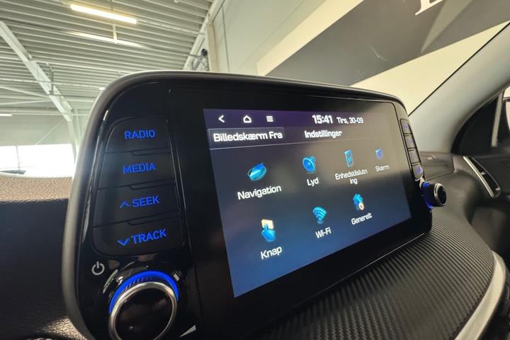 Grå Hyundai Tucson fra 2019