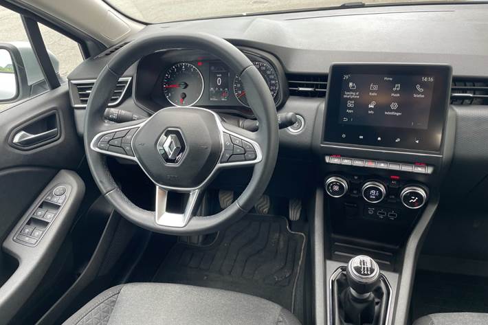 Sølv Renault Clio V fra 2023