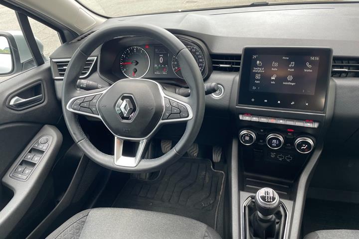 Sølv Renault Clio V fra 2023
