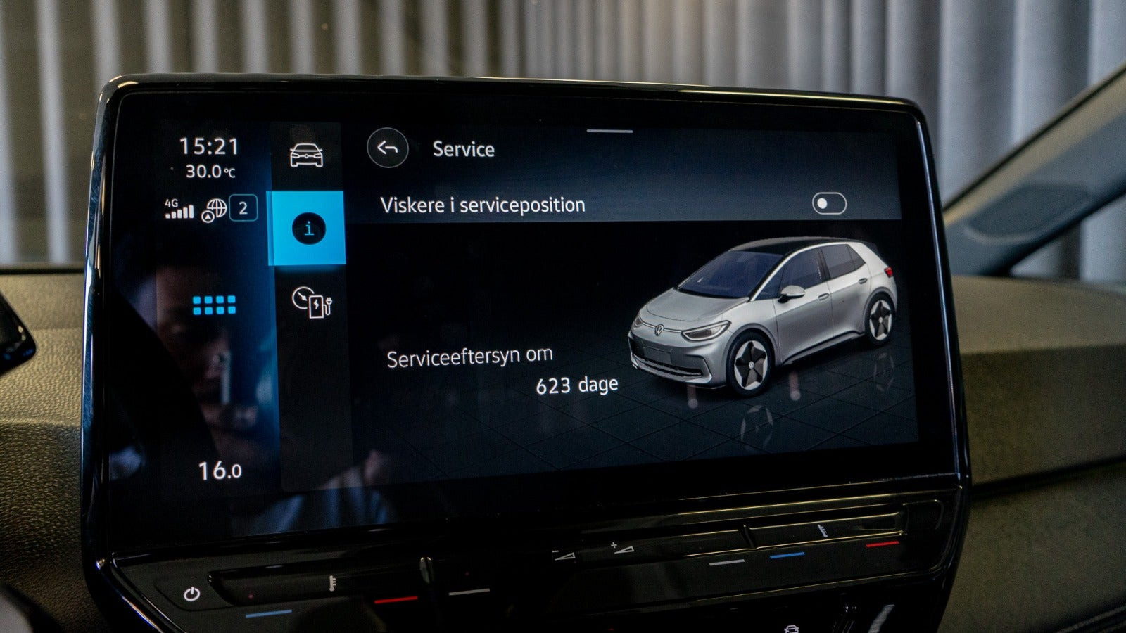 Grå VW ID.3 fra 2024