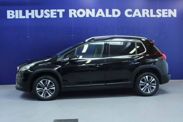 Sort Peugeot 2008 fra 2019