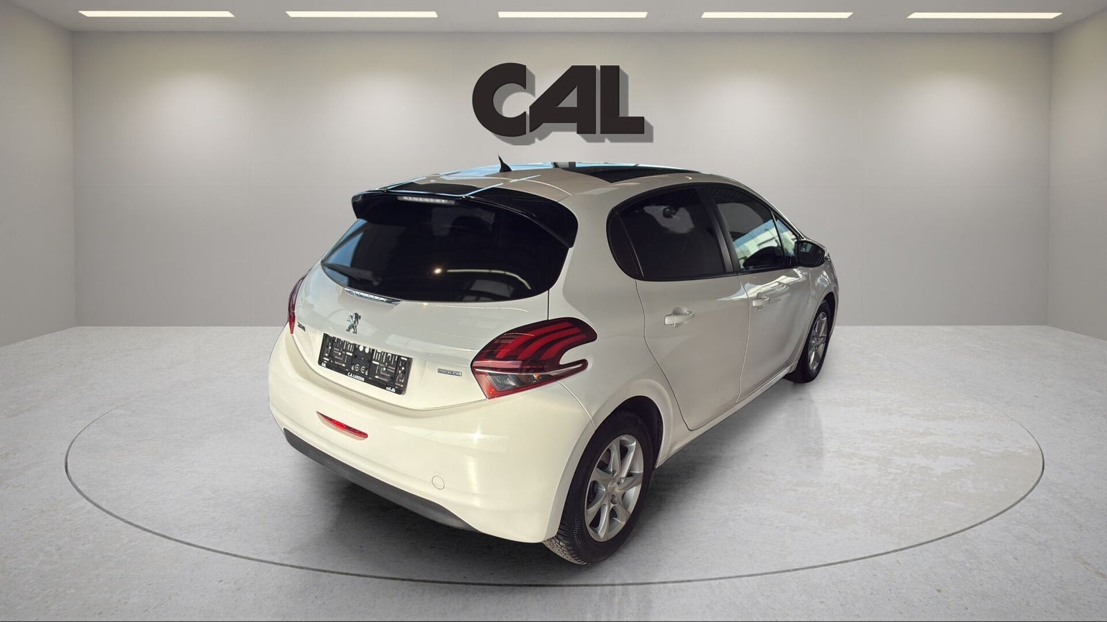 Hvid Peugeot 208 fra 2016