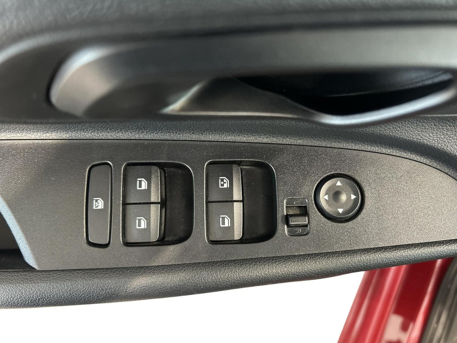 Rød Hyundai i20 fra 2022